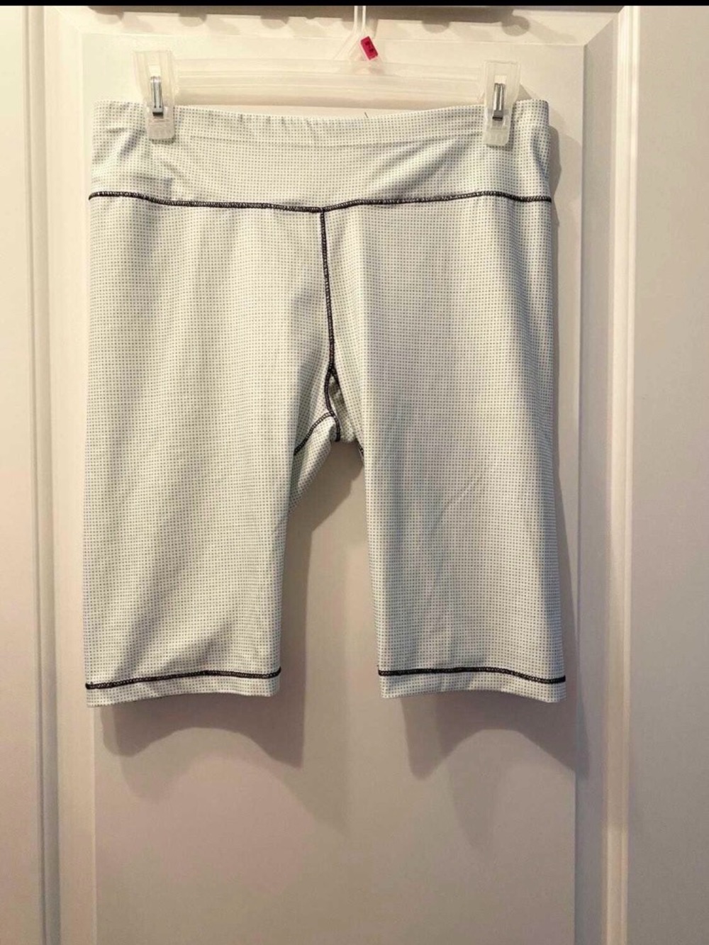 Avia White / Blue Dots Bike Shorts